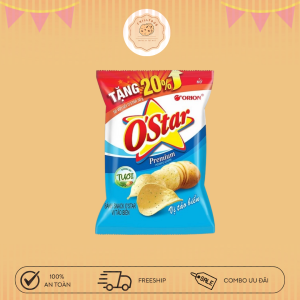 Snack O'star – Khoai tây thật, giòn ngon đúng điệu